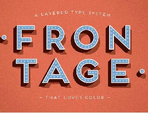 Frontage font