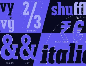 Umberland Slab font