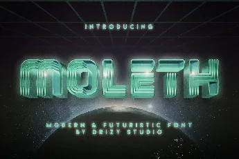 Moleth font