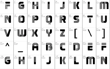 Moleth font