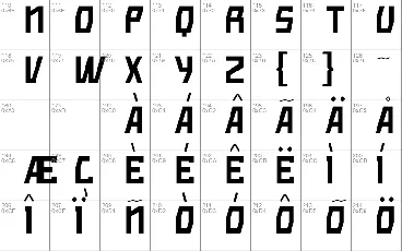 AXEOS font