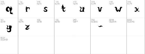 Gaman Guneman font