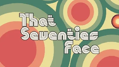 That Seventies Face font