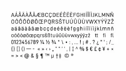 D-DIN PRO Sans Serif Family font