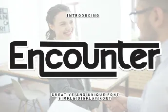 Encounter Display font