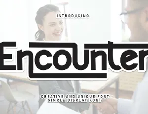 Encounter Display font