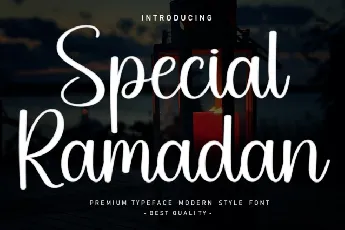 Special Ramadan font