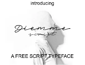 Diemme Script Free font