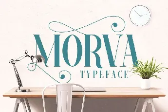 Morva Typeface Serif font