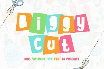 Biggy-Cut font