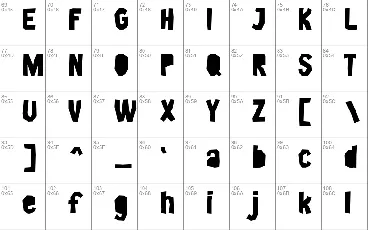 Biggy-Cut font