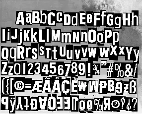 23 seconds to midnight font