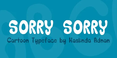 SORRY_SORRY font