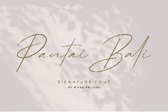 Pantai Bali font