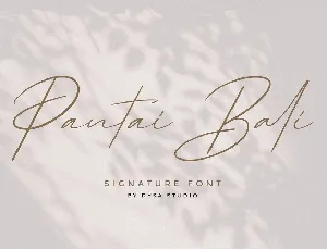 Pantai Bali font