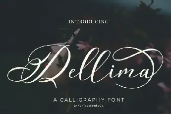 Dellima Calligraphy font