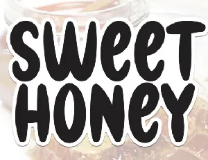 Sweet Honey Display font