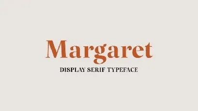 Margaret Display Serif Typeface font