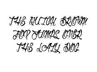 Duvetica Script Free font