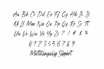 Digestion Demo font