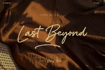 Last Beyond font