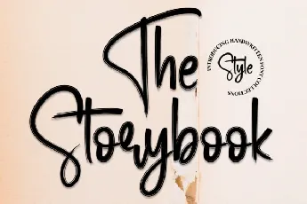 The Storybook Script font