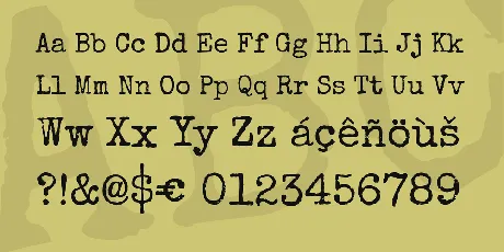 Special Elite font