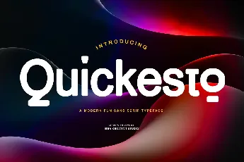 Quickesto font