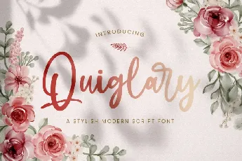 Quiglary font