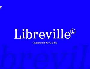 Libreville font