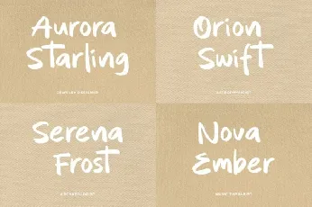 Quintero Script font