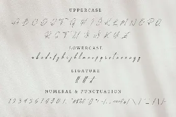 Kasthing Letter font