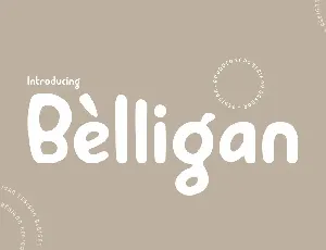 Belligan font