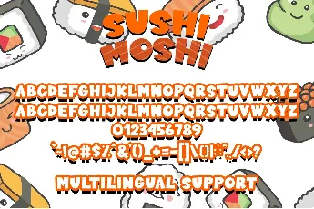 Sushi Moshi font