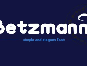 Murisa Betzmann font