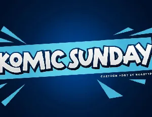 Komic Sunday font