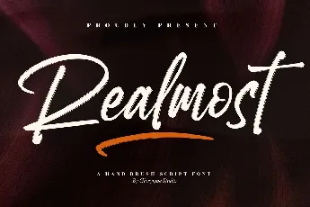 Realmost font