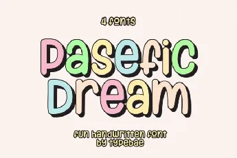 Pasefic Dream font