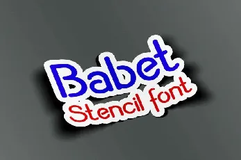 Babet font