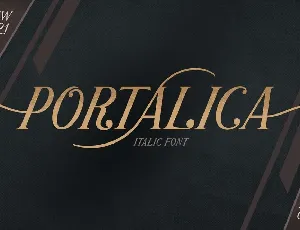 Portalica font