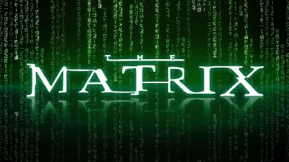 Matrix font