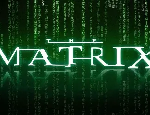 Matrix font