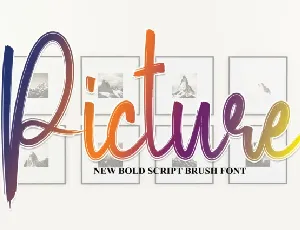 Picture Script font