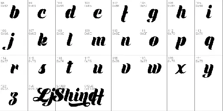 Shine Personal Use font