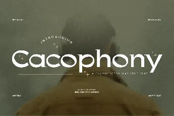 Cacophony font