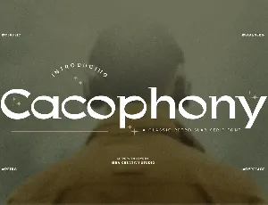 Cacophony font