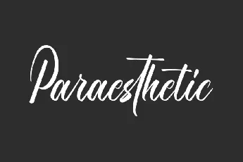 Paraesthetic font