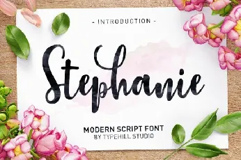 Stepanie font