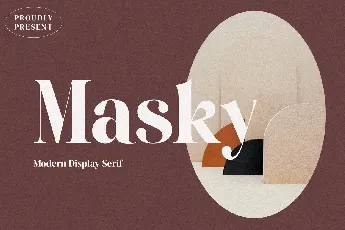 Masky font