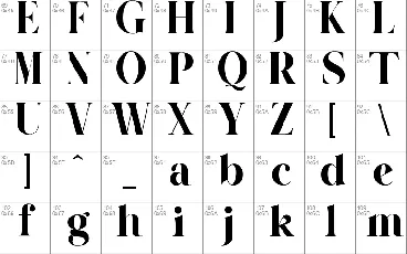 Masky font